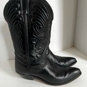 Vintage Laredo Goth Ladies western Cowboy boots size 8.5